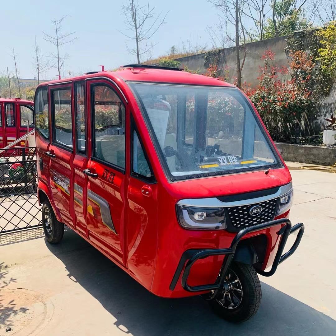 HerX Cargo electric passenger tuk-tuk for last-mile transport